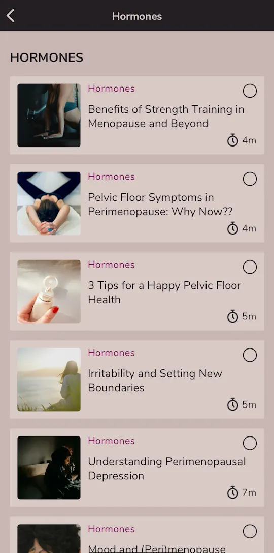 Menovation hormones health tips feature