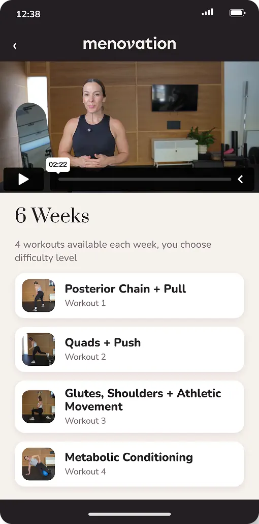 Power Builder workout example in app